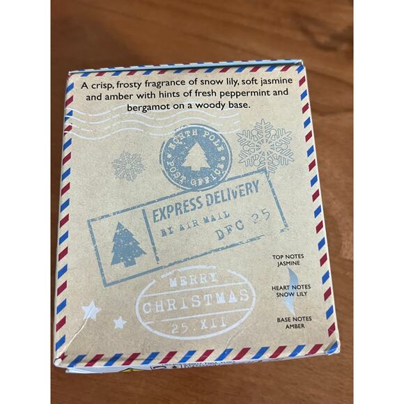 WAX LYRICAL Candle Snowy Night Made in England NEW 6.7 oz HTF - Picture 4 of 4